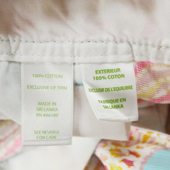 Lilly Pulitzer Walsh Shorts Blue Pink Fish Size 10 - Picture 5 of 5